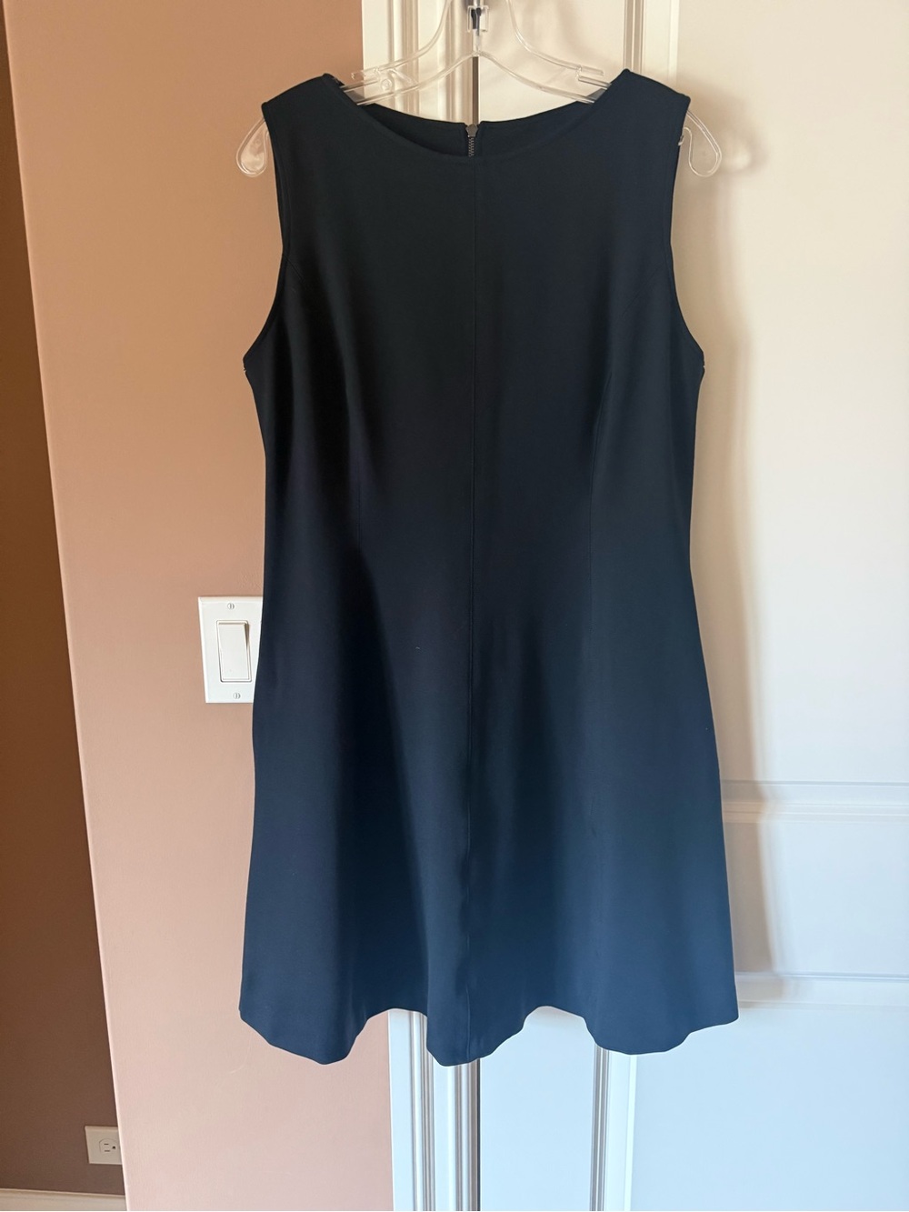 SPANX Black Sleeveless A-Line Dress